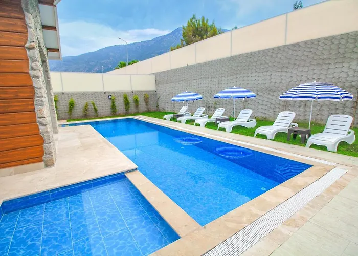 Patara Tiffany 3+1 Villa, özel Havuzlu,