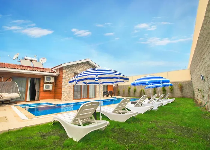 Patara Tiffany 3+1 Villa, Oezel Havuzlu, Βίλα *