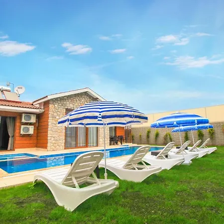 Patara Tiffany 3+1 Villa, Oezel Havuzlu, Vila *